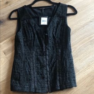 Nanette Lenore Black Hour Glass Top